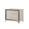 Global Furniture Usa Modern  Zebra Zambrano White Nightstand 2518 - alternate 2